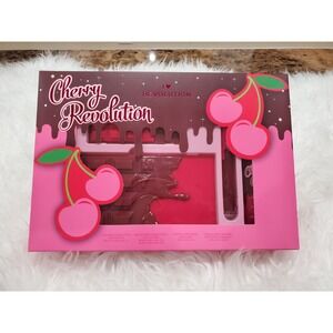 Makeup Revolution London I Heart cherry chocolate makeup gift set new